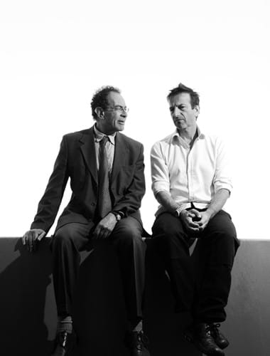 Two Jews walk into a theatre... image