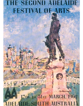 1962 Adelaide Festival poster