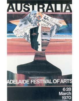 1970 Adelaide Festival poster
